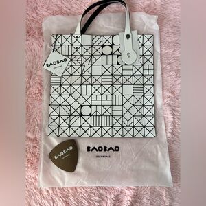 Issey Miyake Black and White Geometric Design